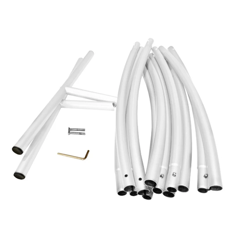 Arche Circulaire à Décorer pour Mariage 200 cm - Blanc