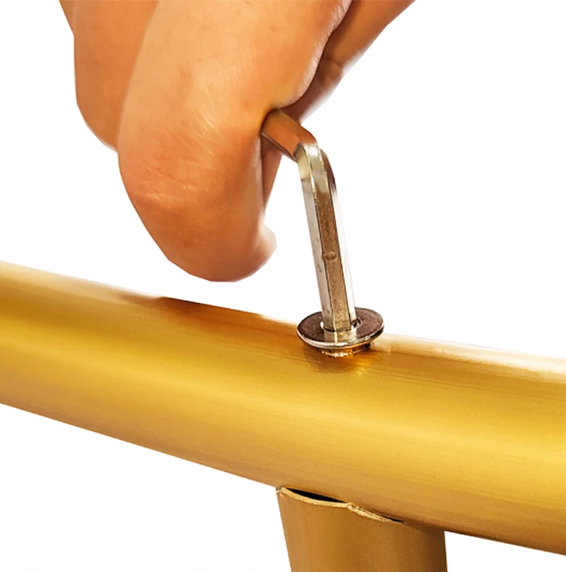Arche Circulaire à Décorer pour Mariage 200 cm - Doré