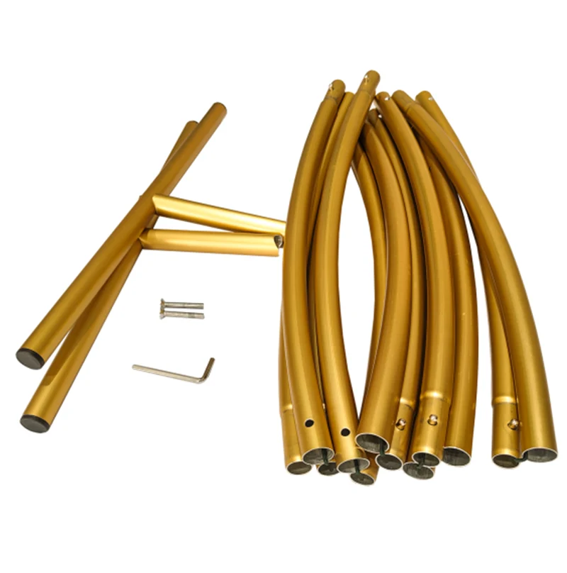 Arche Circulaire à Décorer pour Mariage 200 cm - Doré