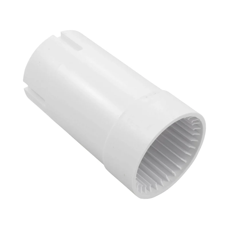 Moyeu blanc pour rouleau solaire de piscine