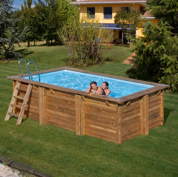 Piscina de madeira GRE SUNBAY