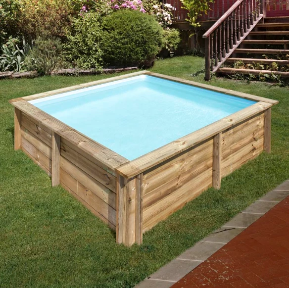Piscina de madeira GRE SUNBAY