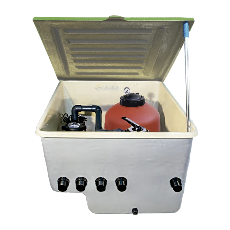 Caseta enterrada con filtro Belice 400 + Star 0,50 HP. QP.