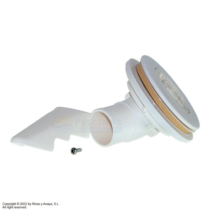Válvula / boquilla de retorno GRE blanca Ø38 mm – 52226