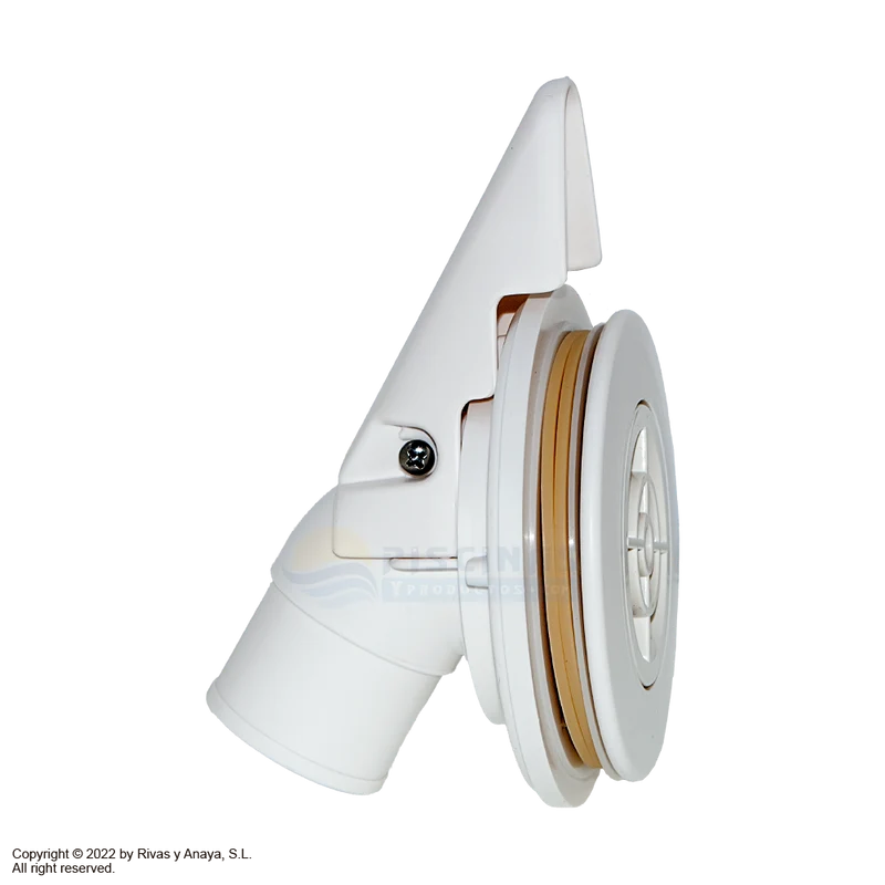 Válvula / boquilla de retorno GRE blanca Ø38 mm – 52226