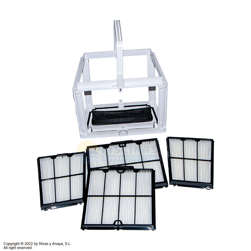 Kit 4 paneles filtración ultrafino Dolphin 9991467-ASSY