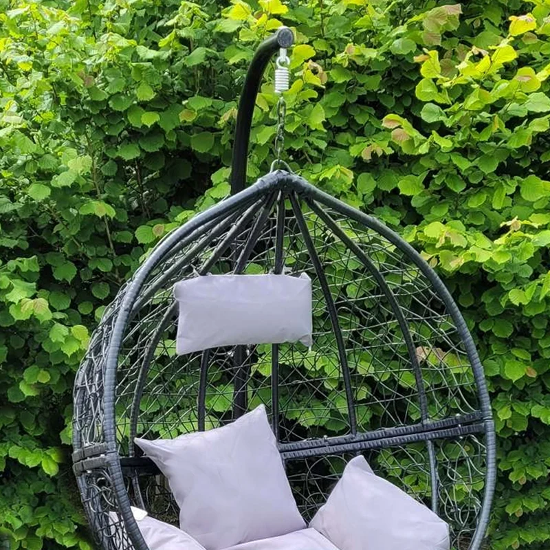 Chaise Suspendue en Rotin Noir x 2