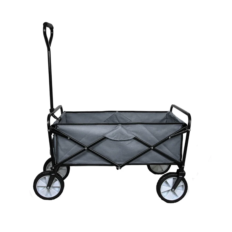 Chariot Pliable de Jardin – Gris
