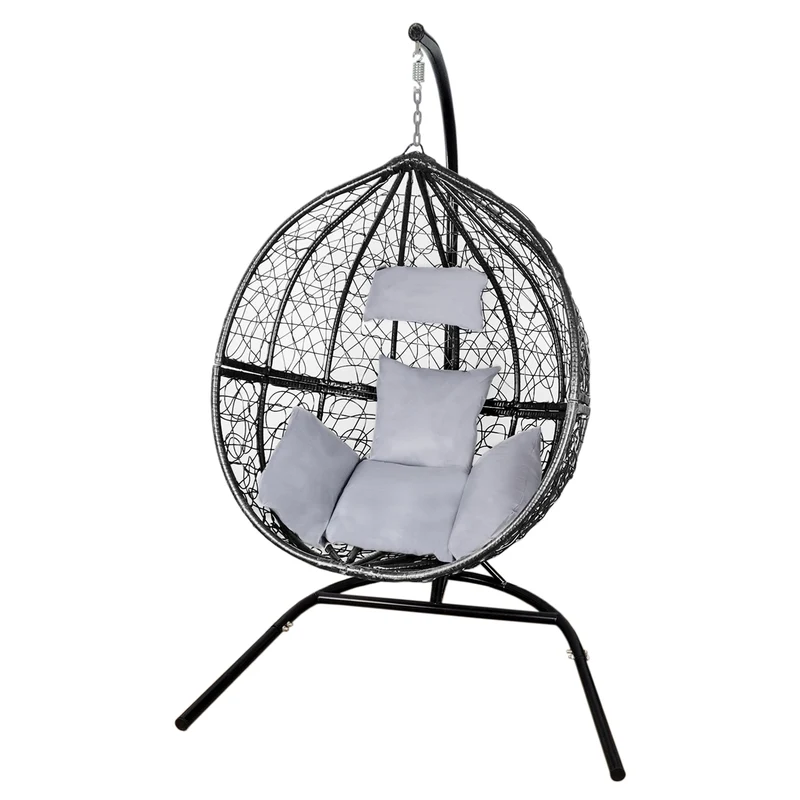 Chaise Suspendue en Rodin Noir