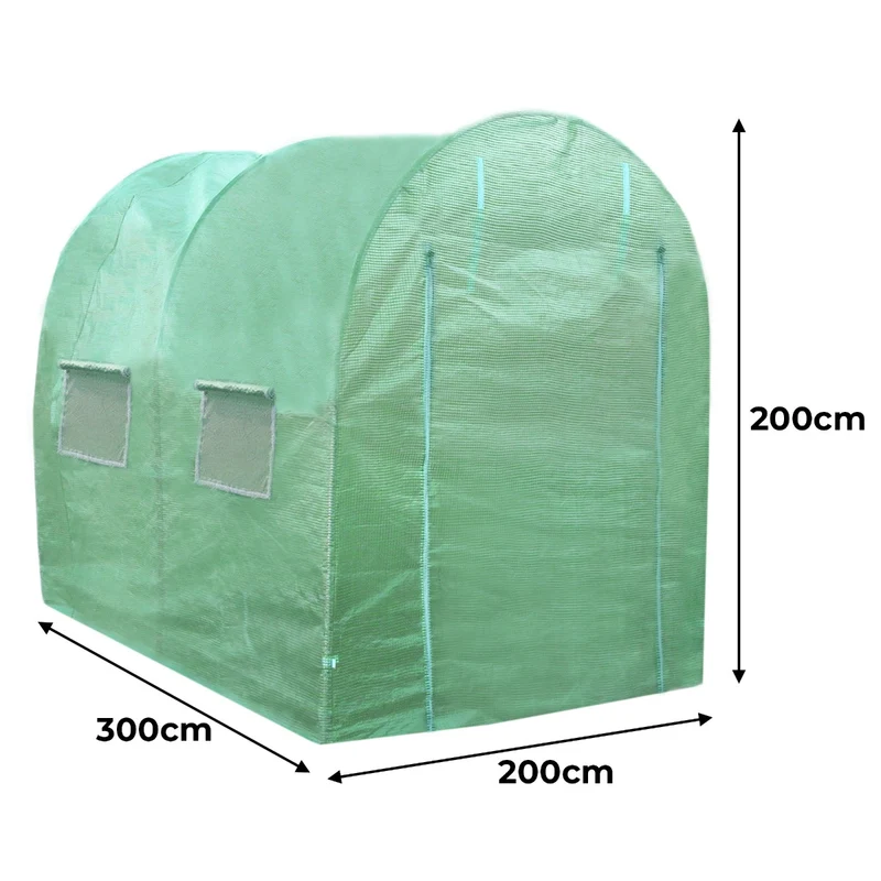 Serre Polytunnel 25mm 3m x 2m avec Étagères