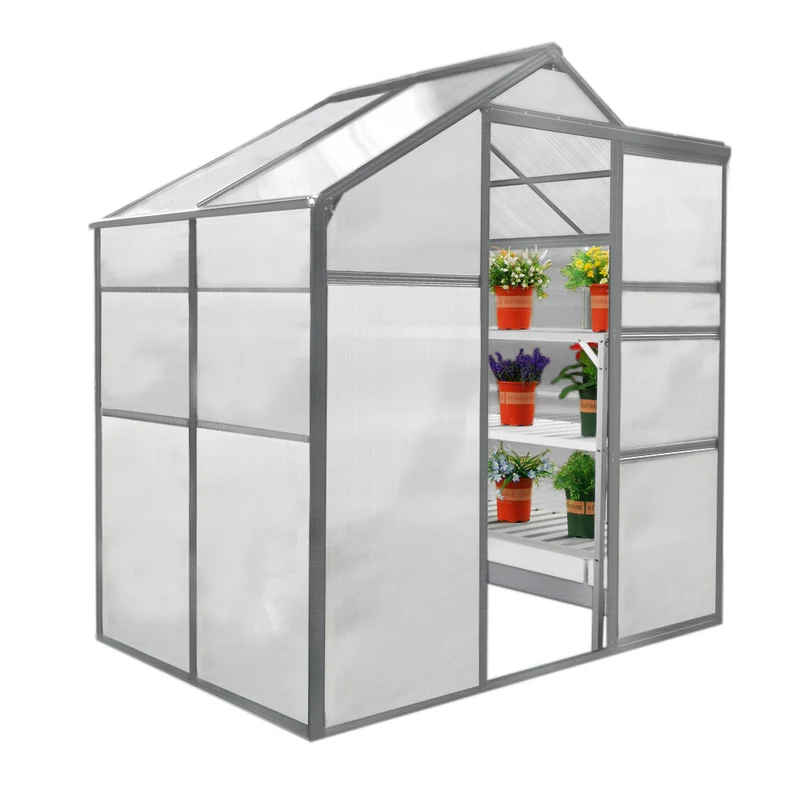 Serre de Jardin 1,8 m x 1,2 m Sans Base