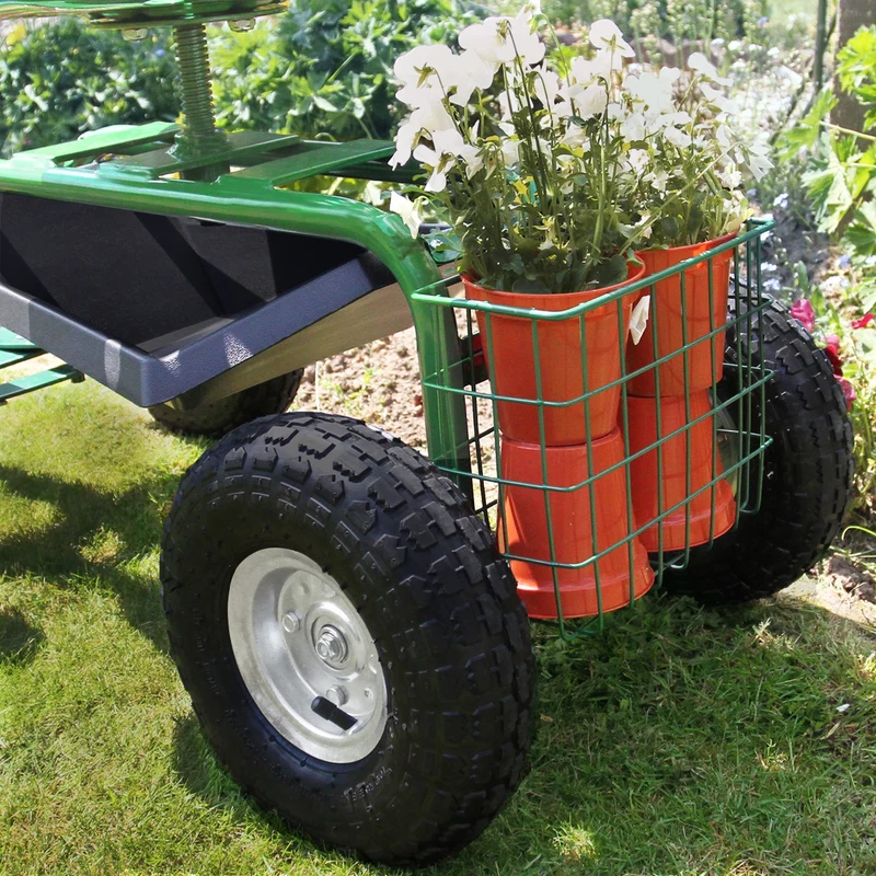 Siège Roulant pour Jardin