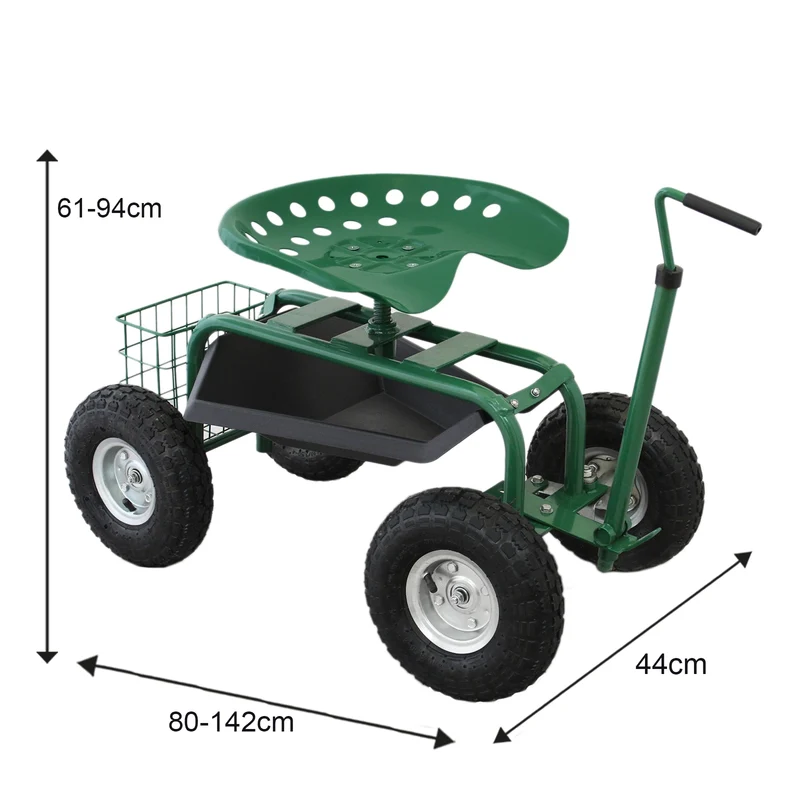 Siège Roulant pour Jardin