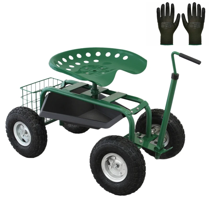 Siège Roulant pour Jardin