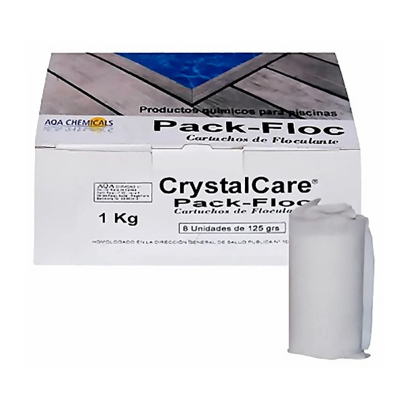 Floculante en cartuchos CrystalCare Pack Floc 5 x 125 g – 16281
