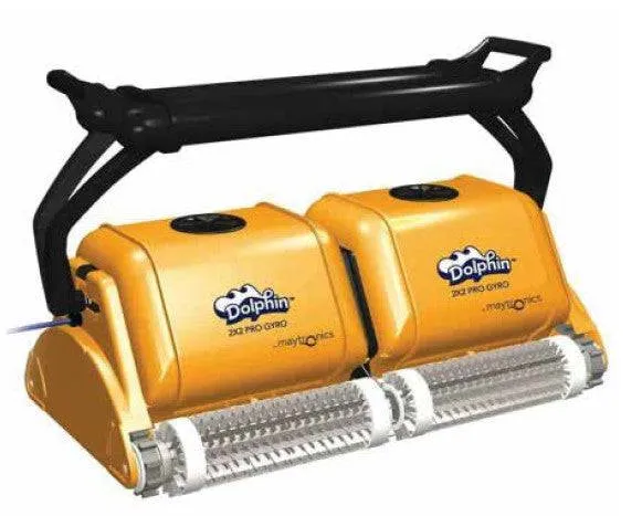 Aspirador robot Maytronics DOLPHIN 2x2 PRO GYRO Limpa Fundos Electrico automatico piscina publica