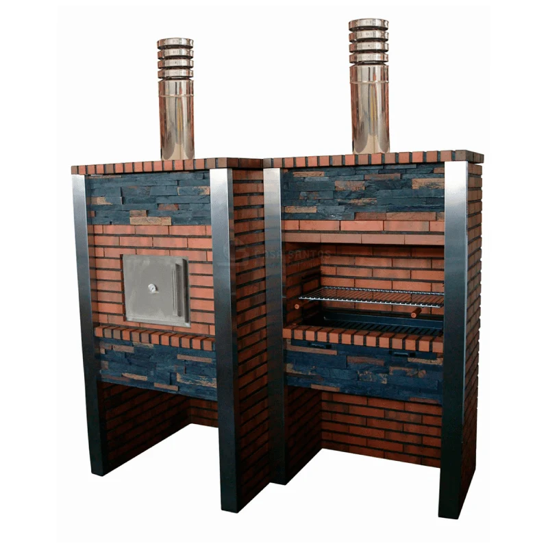Churrasqueira com Forno em Xisto CS306