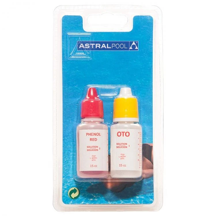 AstralPool Recambios reactivos OTO y Phenol para piscina