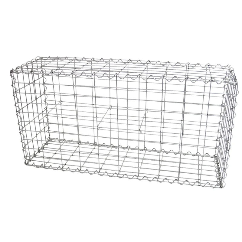 Lot de 6 Paniers de Gabions 100 cm x 50 cm x 30 cm