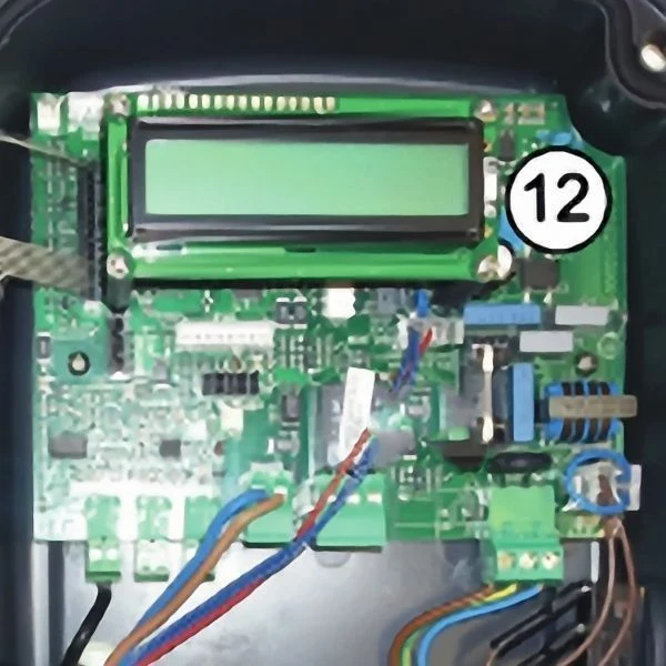 Carta electrónica ORP con pantalla LCD naranja – W013032