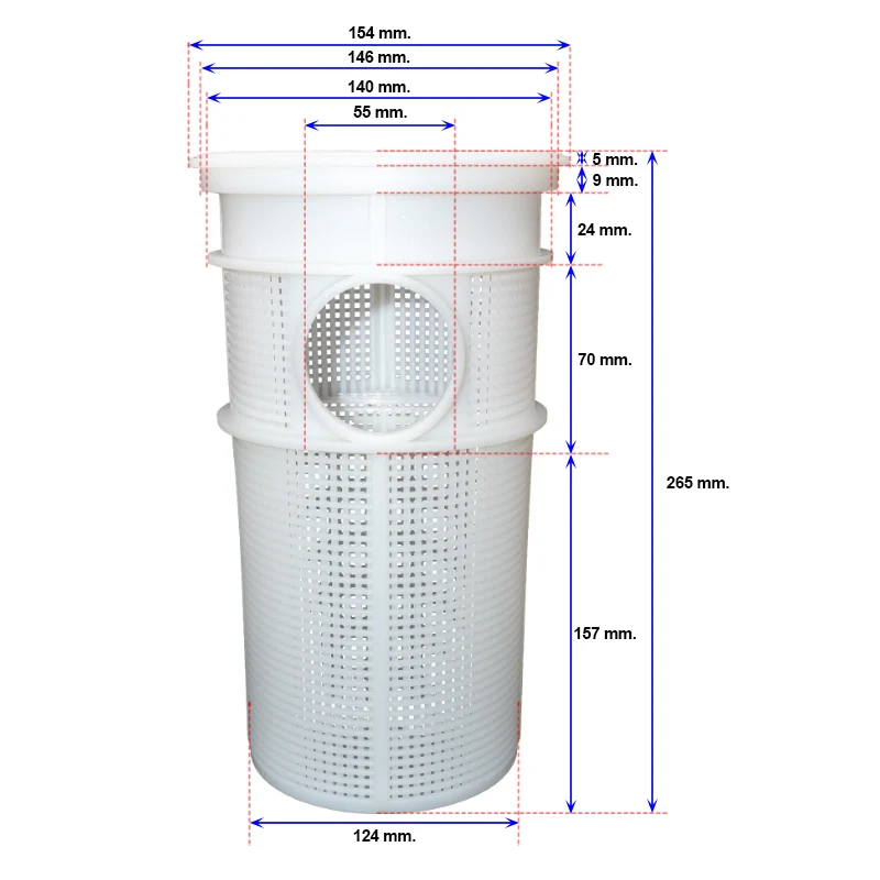 Cesto prefiltro bomba Saci Winner – 92400016
