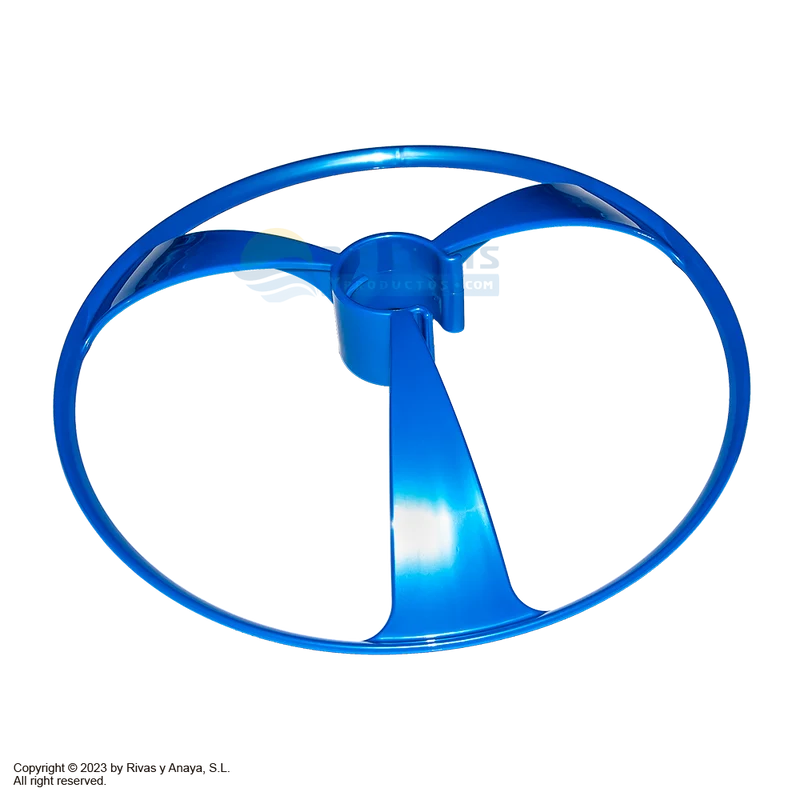 Deflector anti-bloqueo azul para Limpiafondos T5 Duo de Zodiac