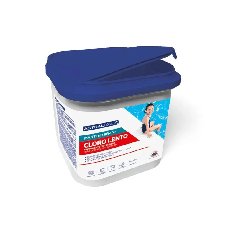 Astralpool – Cloro lento granulado para piscina