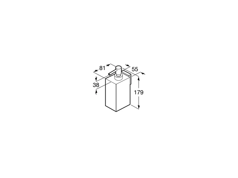 Roca - Dosificador de pared Rubik A816842001