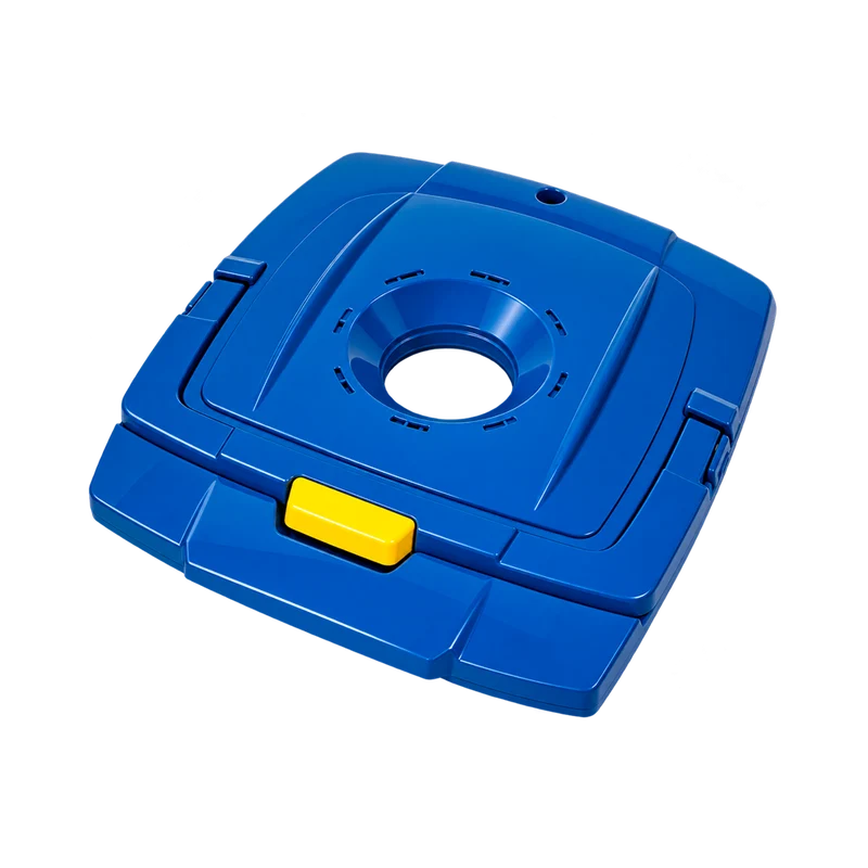 Tapa superior azul opaca del filtro para limpiafondos Zodiac CyclonX – Ref. R0632403