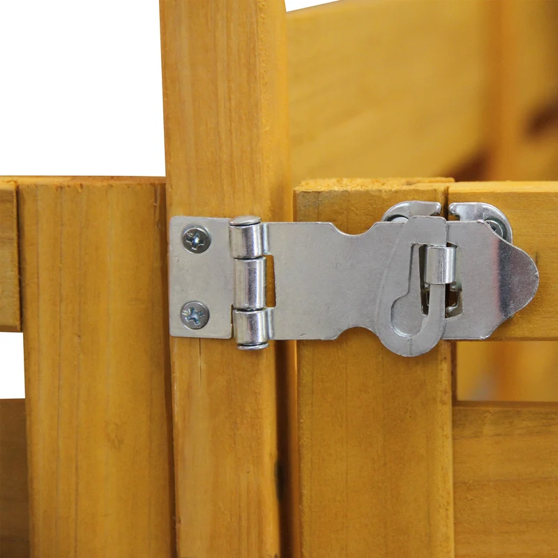 Cache-Poubelle Triple en Bois