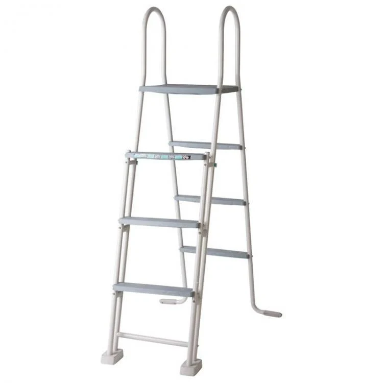 Gre - Escalera de seguridad con plataforma 120-132 cm ES1213