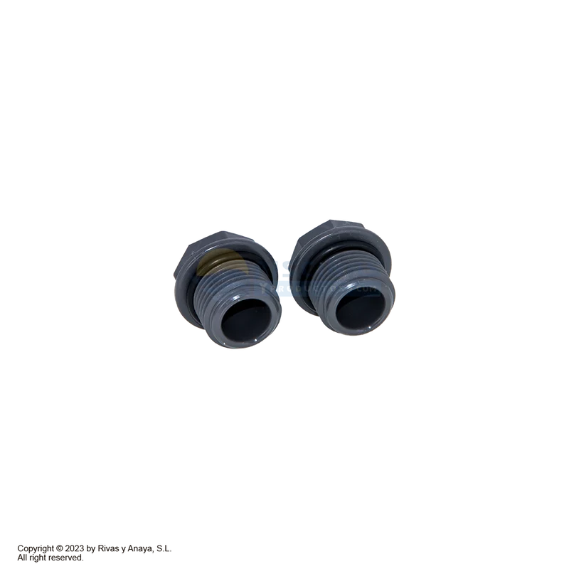 Tapón roscado POD 1/2" ( + junta tórica) para Electrolisis Tri pH, Tri Pro, pH Link y Dual Link de Zodiac