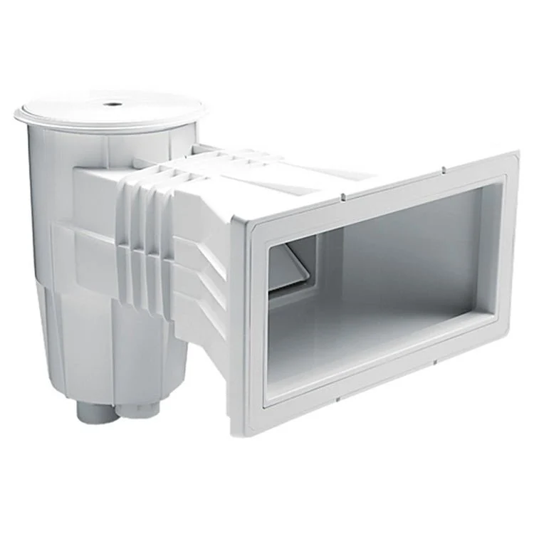 AstralPool - Skimmer 15L con boca ampliación piscina hormigón Blanco
