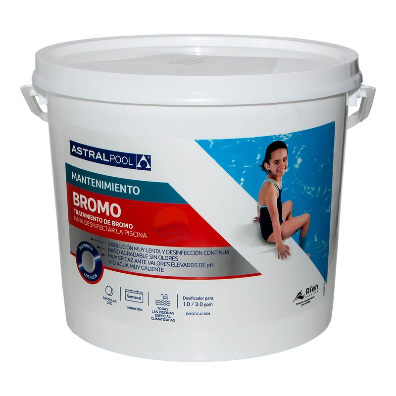 Bromo en tabletas de 20 gr. AstralPool