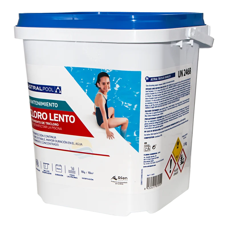 Tricloro granulado, 5 Kg. Astral 300/GR