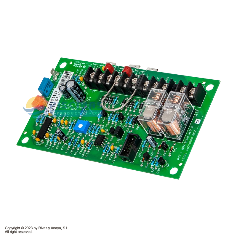 Carta electrónica alimentación Series LM2 del clorador salino Zodiac