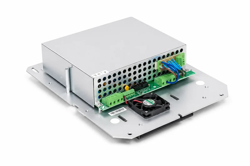 Carta electrónica alimentación con soporte y ventilador – W083073