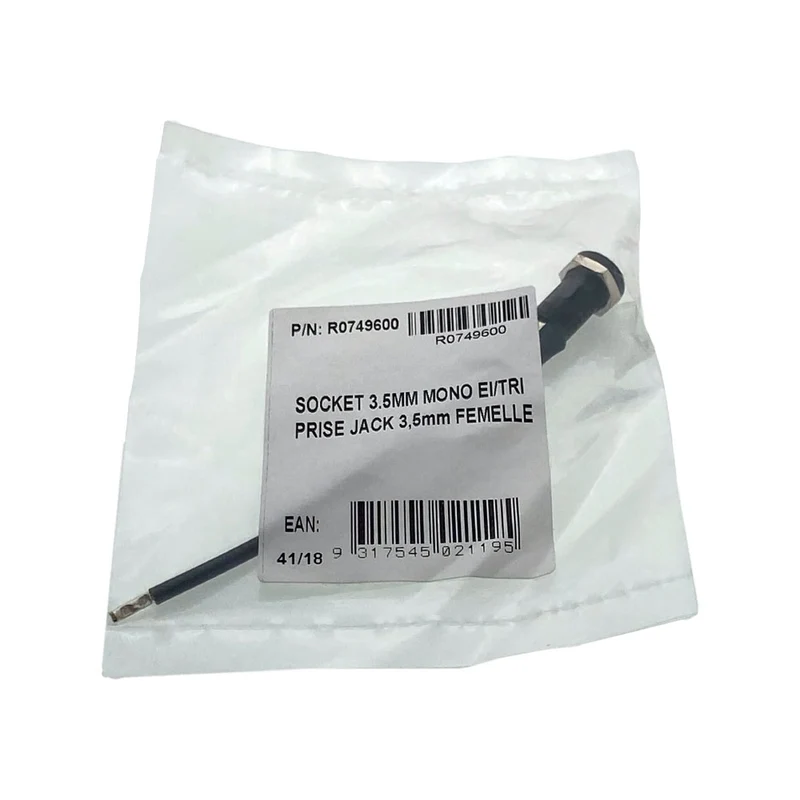 Conector hembra jack 3,5 mm flow switch para Electrolisis Ei, Tri y Tri Expert de Zodiac