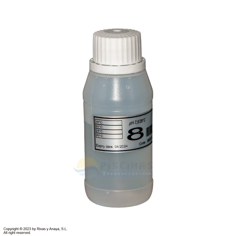 Solución tampón pH 7,5 ( 70 mL ) para Electrolisis Tri pH, Tri Pro, pH Link y Dual Link de Zodiac