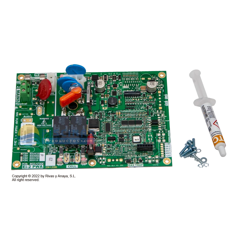 PCB alimentación Ei² (+pasta térmica & tornillos) para Electrolisis Ei² de Zodiac