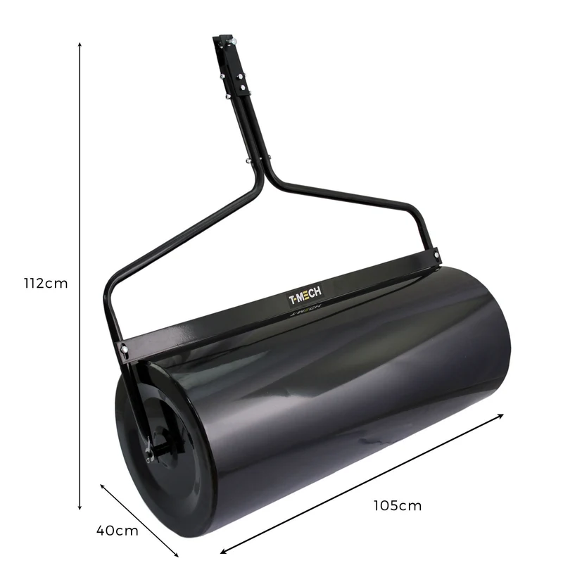 T-Mech 120 L Rouleau à Gazon Tirable