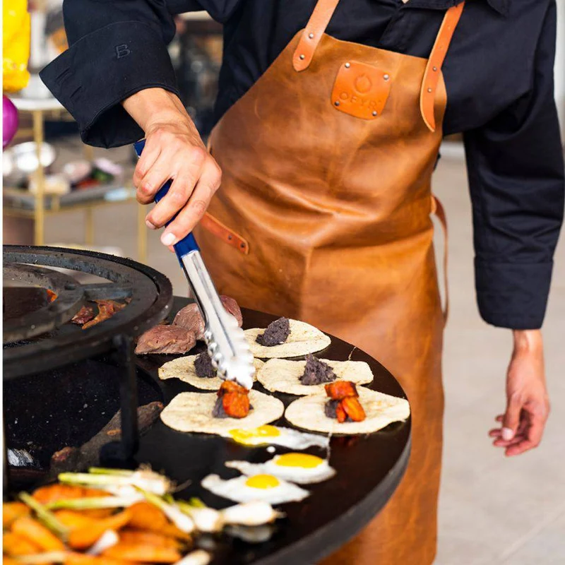 CHURRASCO OFYR - Ilha All-In-One em Aço Corten