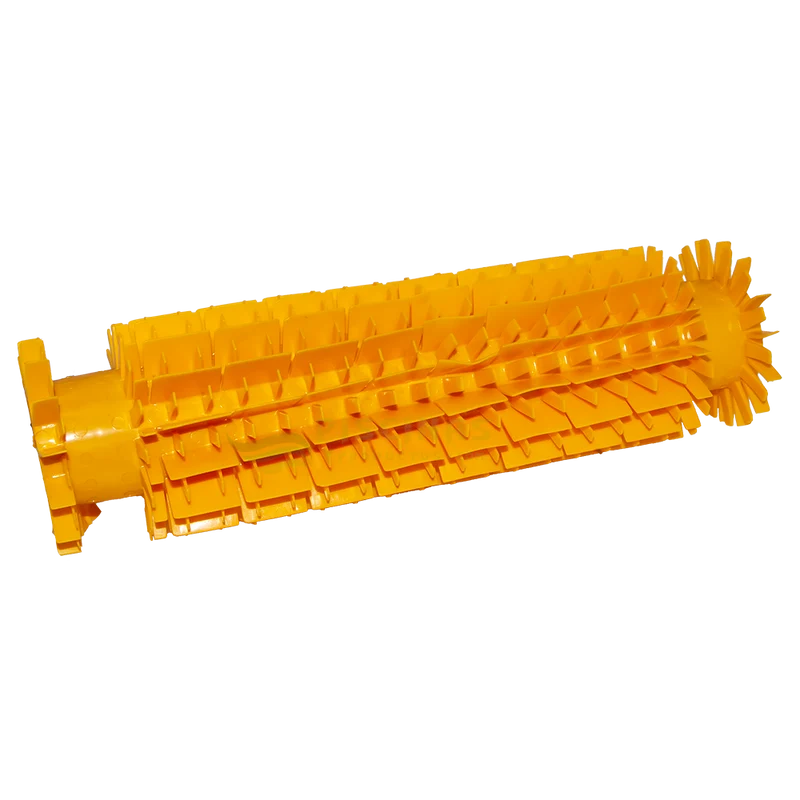 Cepillo combinado naranja PVC Dolphin
