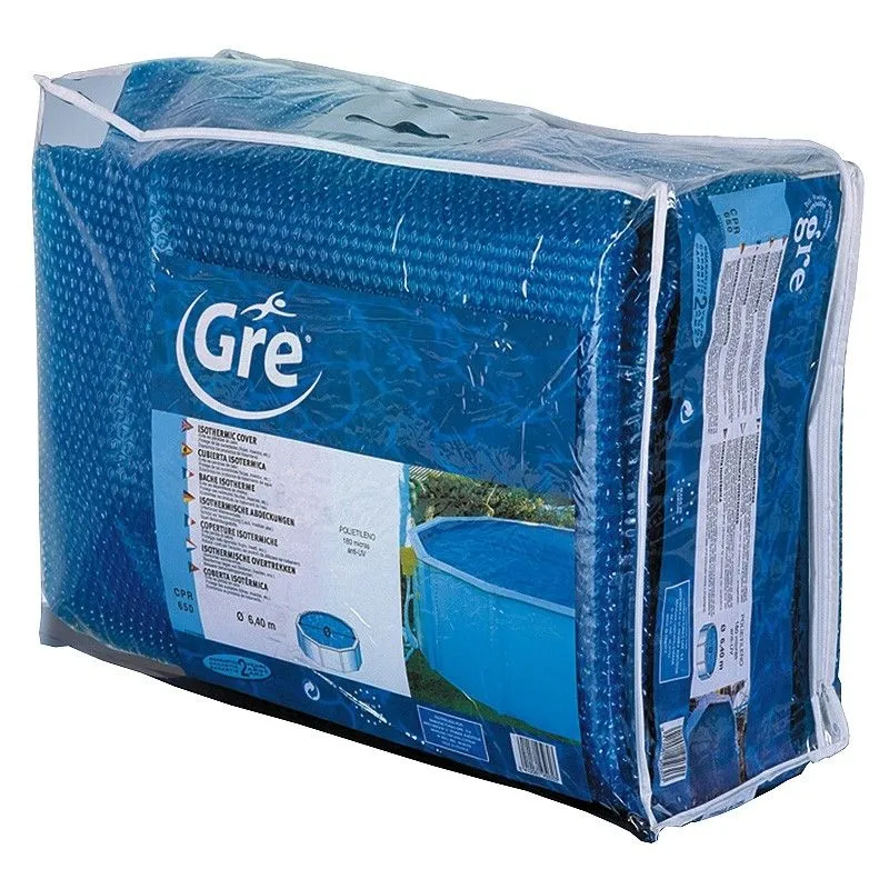 Cubierta isotérmica GRE 180 micras para piscina redonda de Ø350 cm - CV350