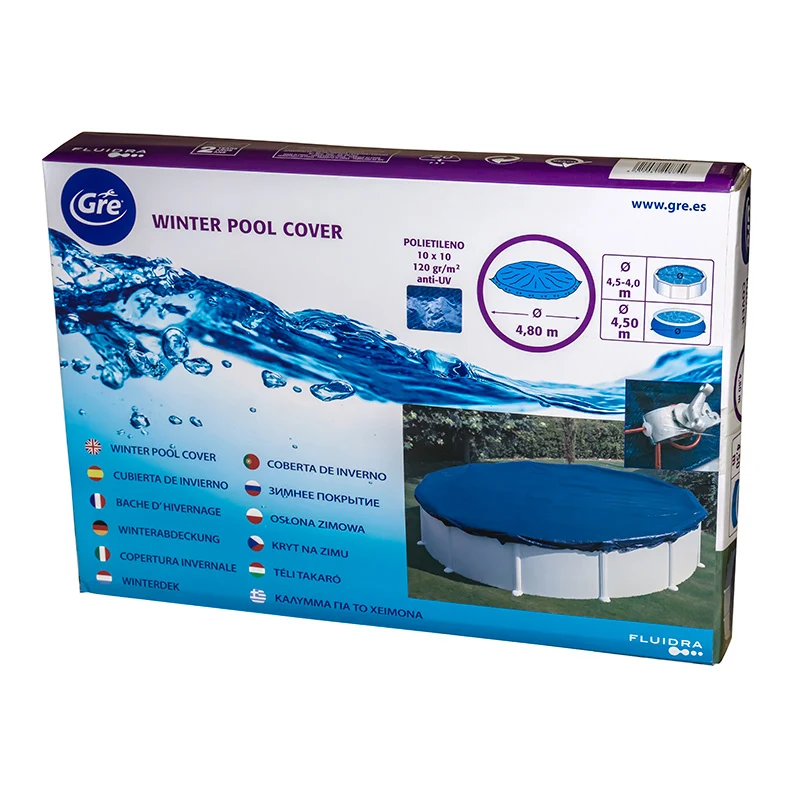 Cubierta invierno GRE Ø480 cm para piscina redonda Ø440-450 cm – CIPR401
