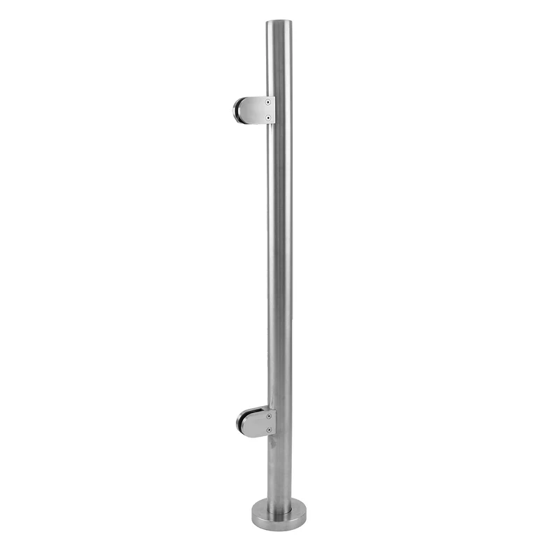 Poteau de Garde-Corps en Acier - Pièce d'Extrémité 110 cm