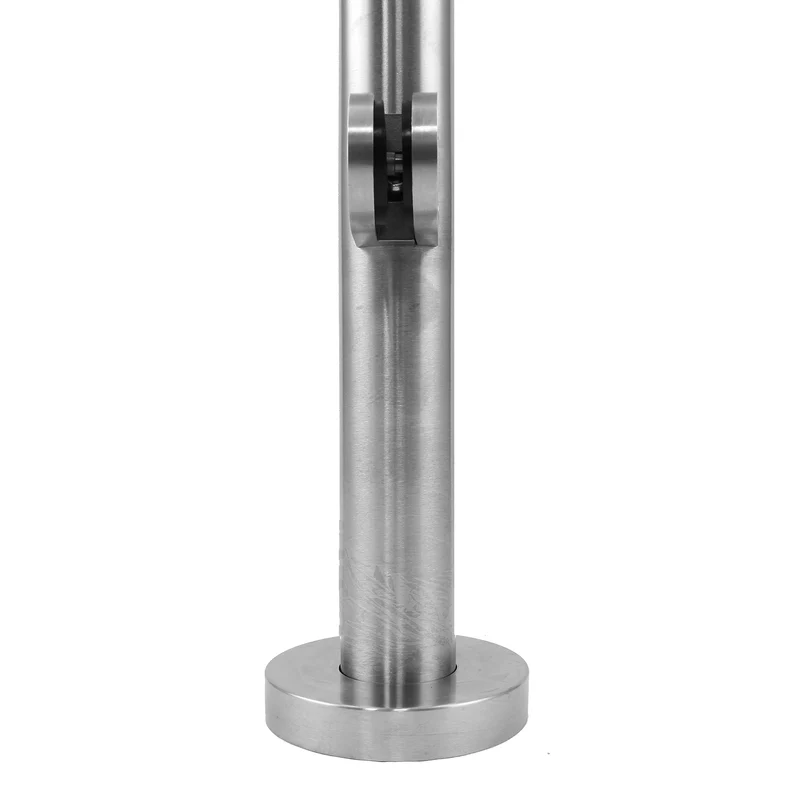 Poteau de Garde-Corps en Acier - Pièce d'Extrémité 110 cm