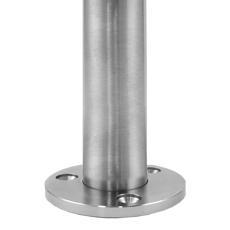 Poteau de Garde-Corps en Acier - Pièce d'Extrémité 90 cm