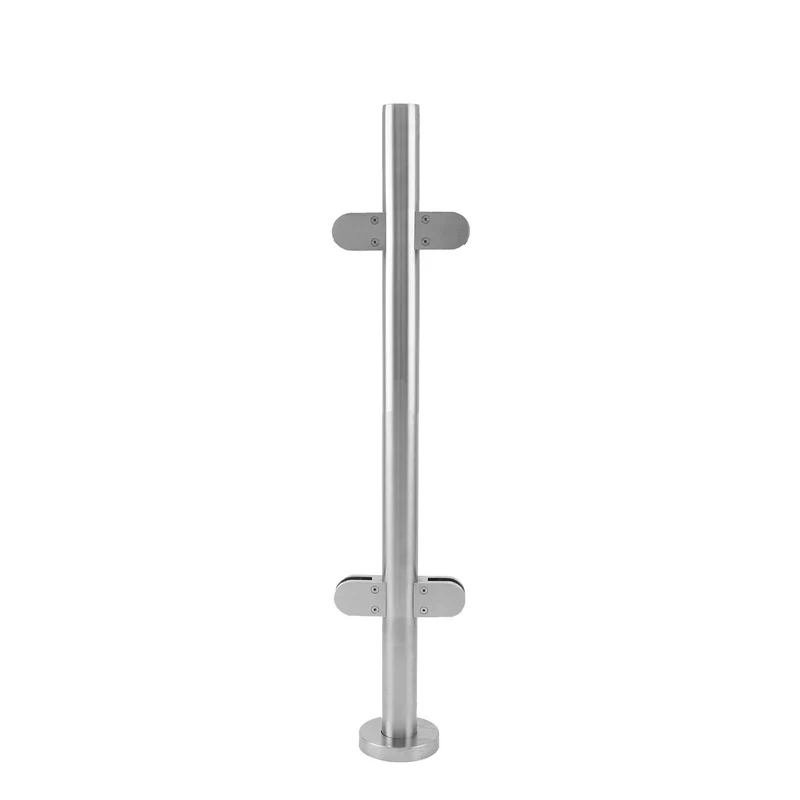 Poteau de Garde-Corps en Acier - Pièce Centrale 90 cm