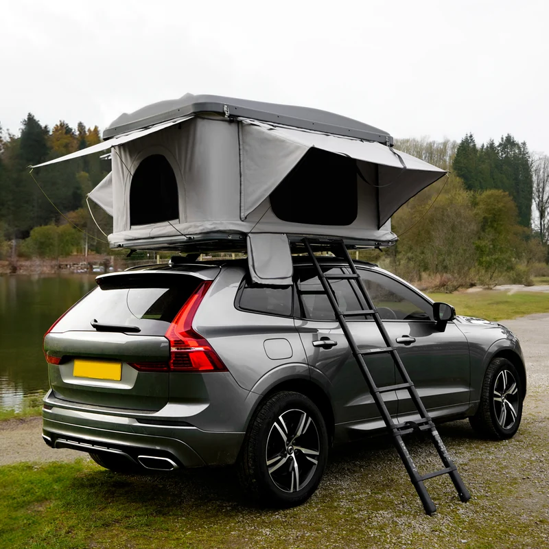 Tente de Toit pour Voiture - Gris